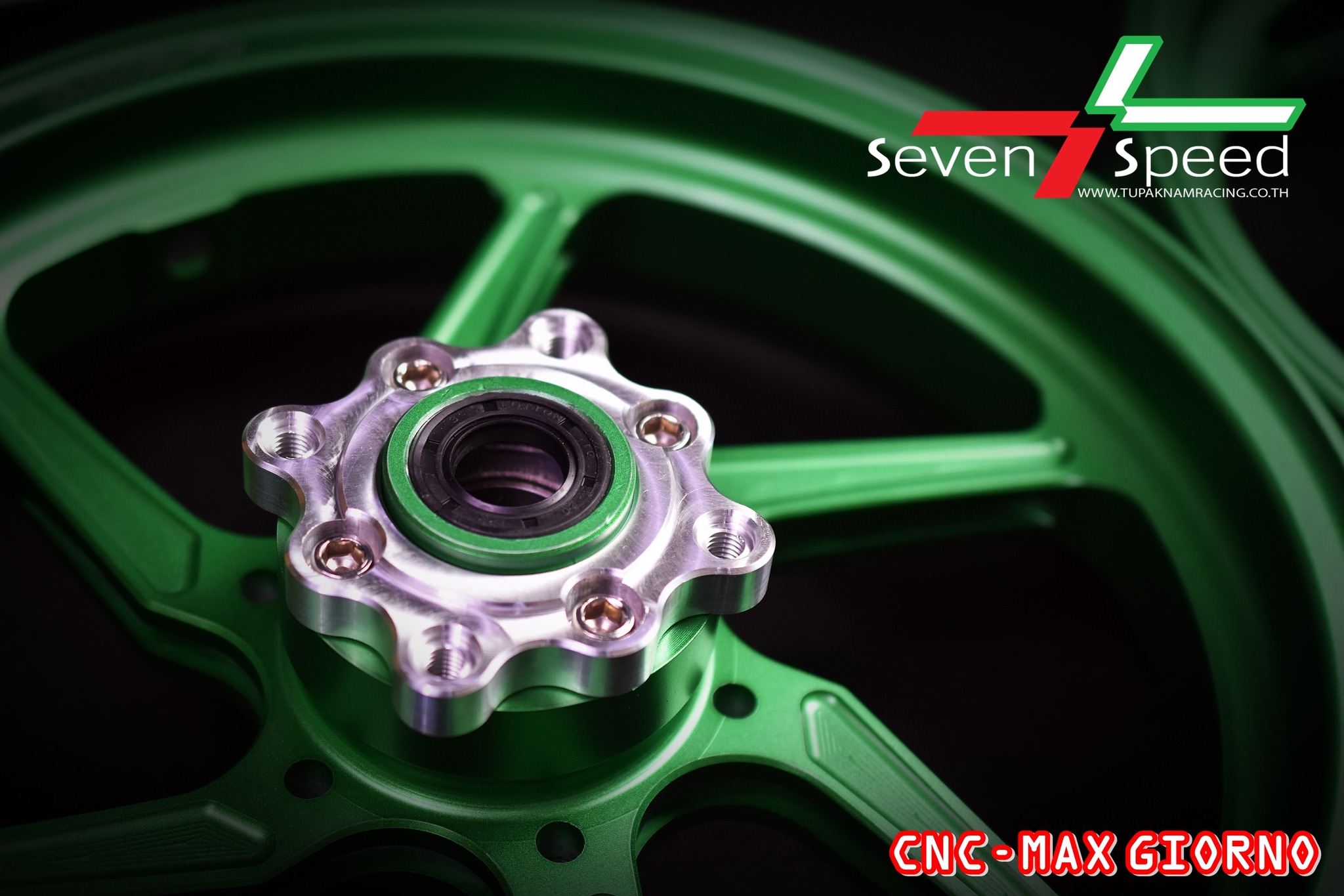 ล้อแม็ก Cnc Seven speed ตรงรุ่น Honda Giorno+