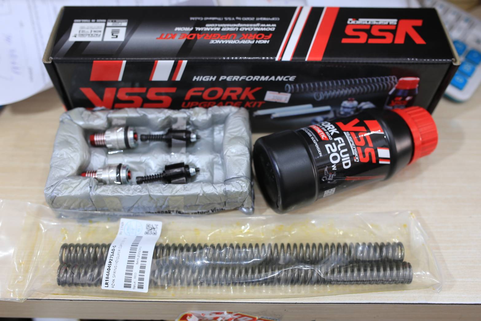 สปริงหน้า YSS C125 Y-FCC21-KIT-01-023 ราคา3500