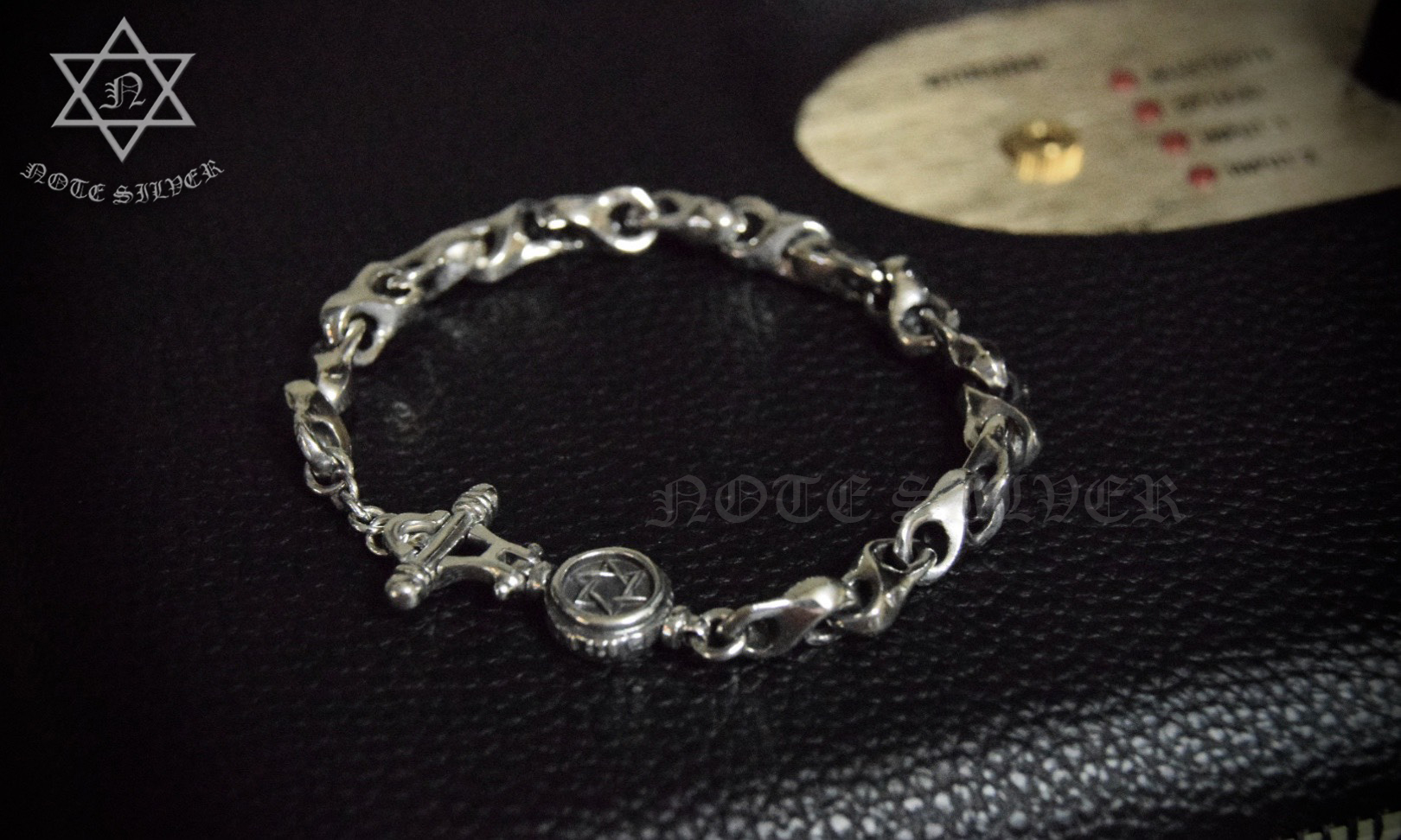 สร้อยข้อมือเงินแท้ Infinity20 (ปี 2020) ตะขอ Star of David T-Bar Sterling Silver 925 NSBL2614