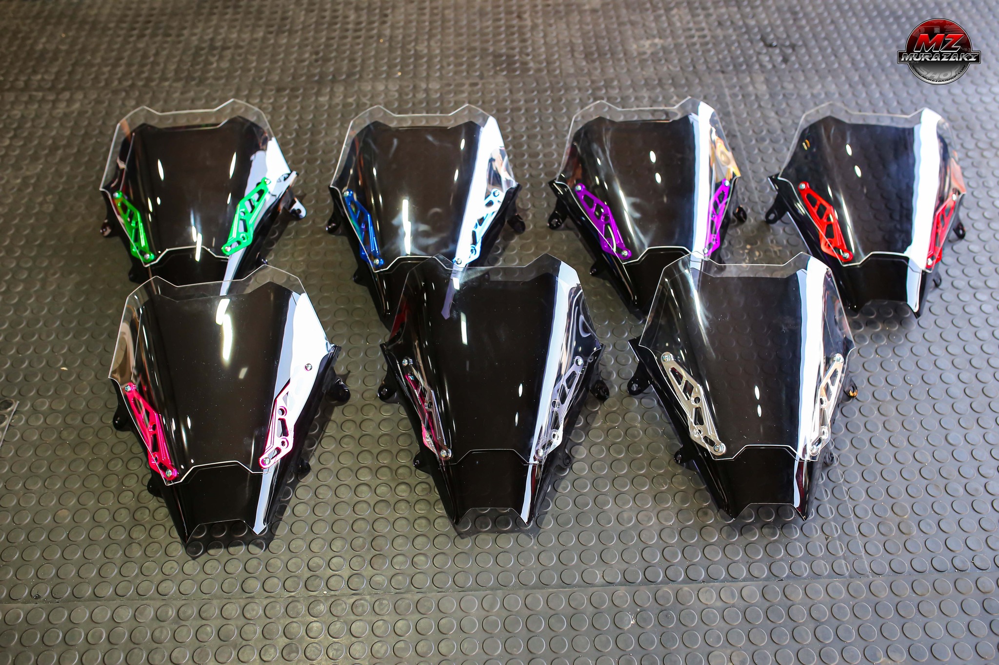 ชิวหน้า[2ชั้น] PCX160 ปี2025 ขาชิวมี 7 สี : ชมพู/แดง/เงิน/ดำ/น้ำเงิน/เขียว/ม่วง 950฿