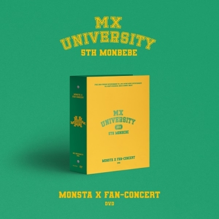 [PRE-ORDER] MONSTA X - MONSTA X 2021 Fan-Concert "MX UNIVERSITY" (4DVD)
