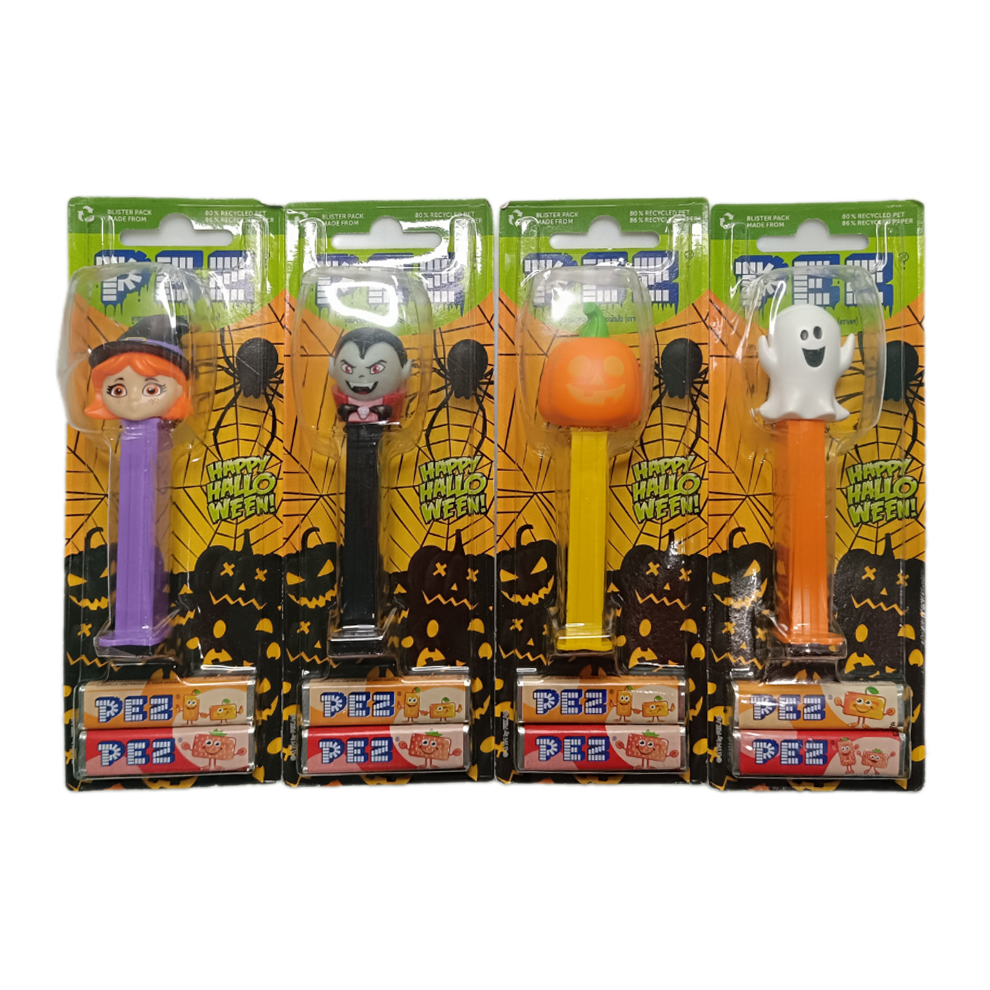 PEZ Dispenser Halloween Limited Variant ลูกอมเพซตัวการ์ตูน ลายฮาโลวีน อมยิ้มรุ่นพิเศษ