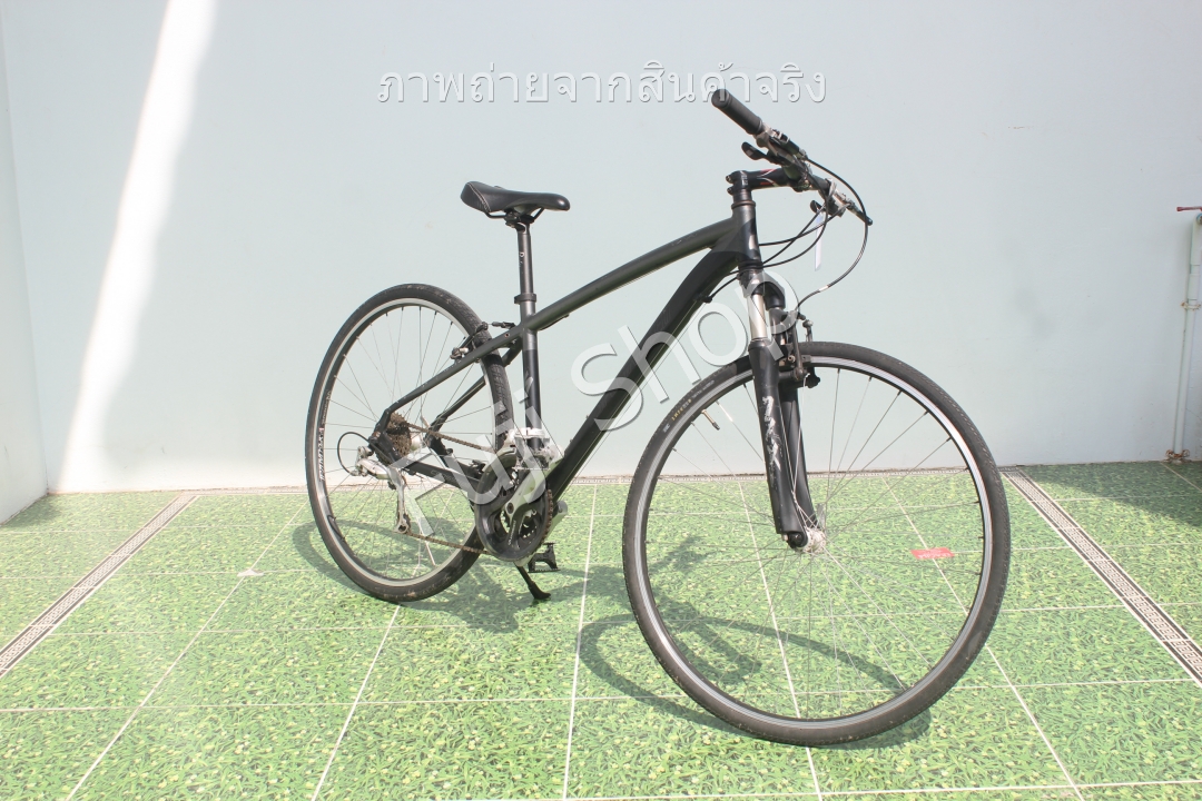 จักรยานไฮบริดญี่ปุ่น - ล้อ 700c - มีเกียร์ - อลูมิเนียม - Specialized Crosstrail - ดำ [จักรยานมือสอง]