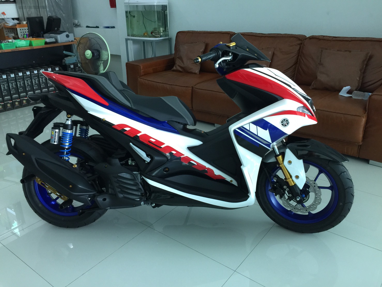 โช็คหน้า SVENSPEED AEROX ราคา1650