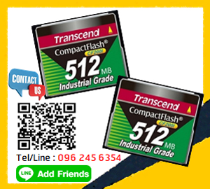 TransCend, Compact Flash Card, CF Card,512Mb,CF200i,Industrial Grade,Industrial Temp,TS512MCF200I
