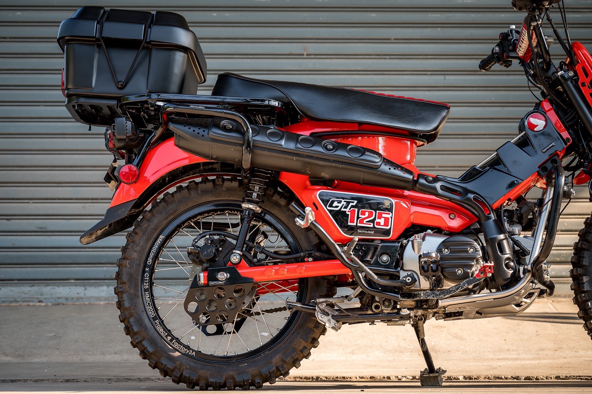 ชุดการ์ดกันดุมสเตอล้อหลังCT125 Motolord Rear Hub wheel protector CT125 ราคา1990