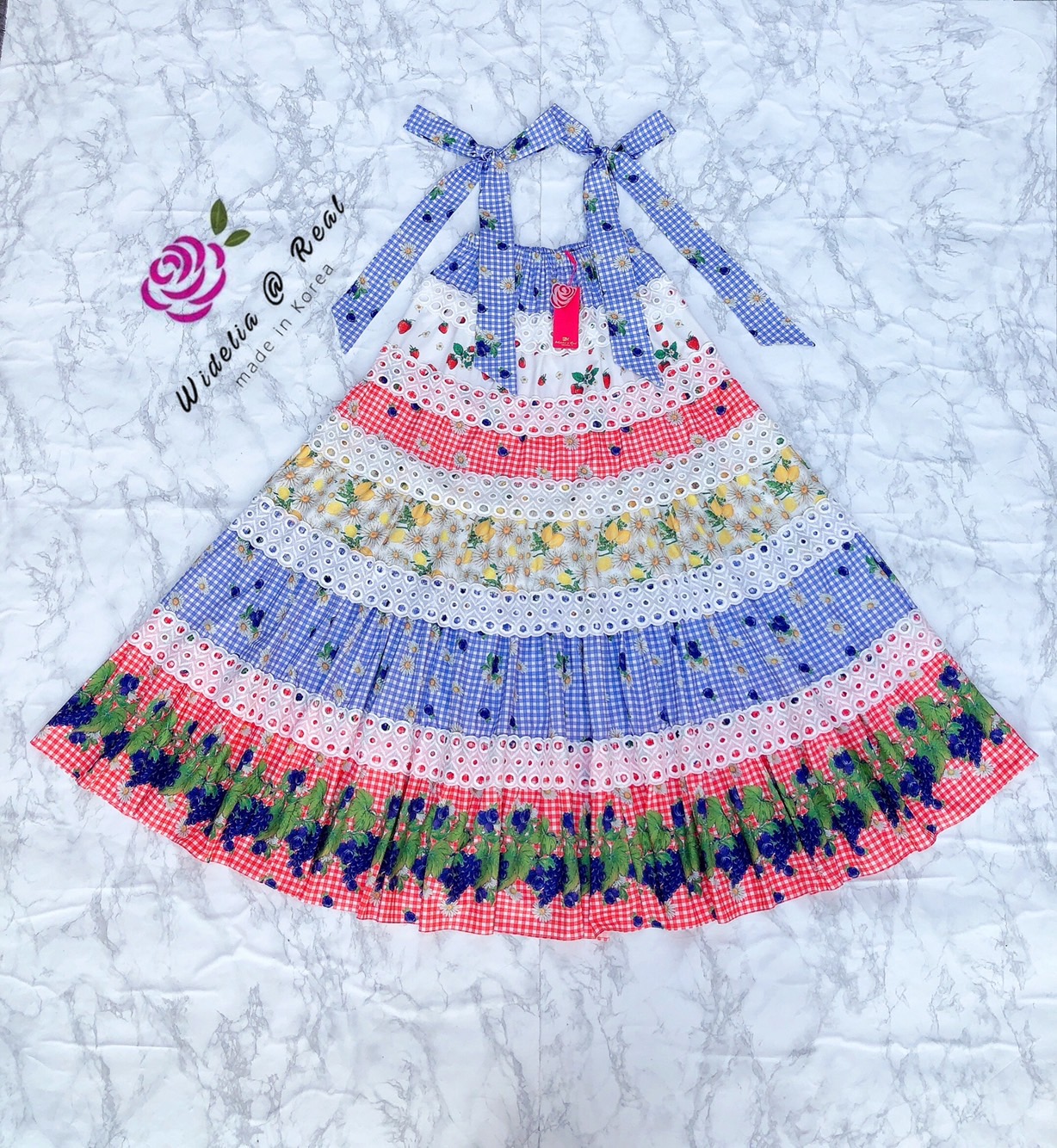 Disaya Maxi dressเเม็กซี่เดรสตัวยาวสายเดี่ยวแสนสวย