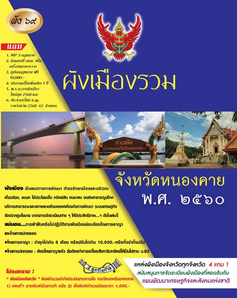 ผังเมืองรวมจังหวัดหนองคาย