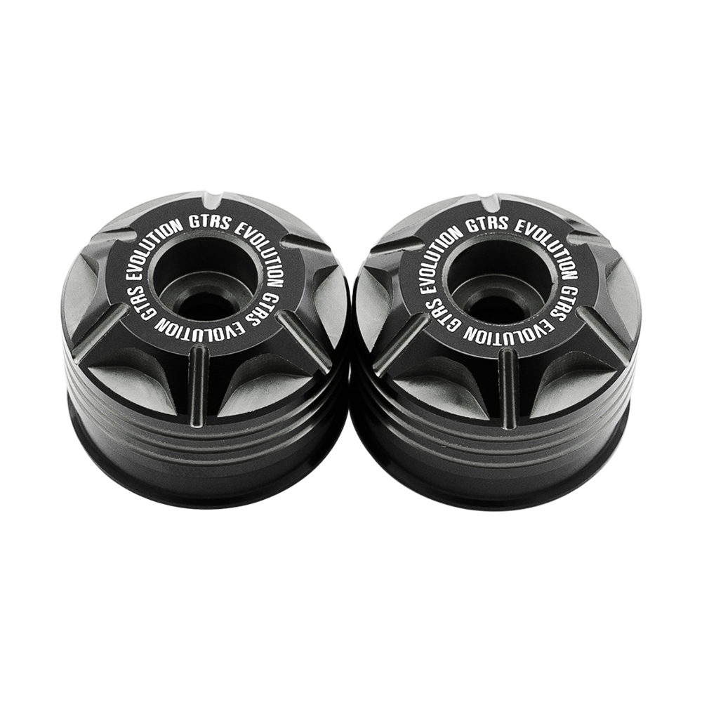 น็อตปลายแฮนด์ ทูโทน CNC GTR V2 GIORNO+ CLICK160 31x22 mm มี8สี ดำแดง ดำทอง ดำเทา ดำเขียว ดำน้ำเงิน ดำส้ม ดำม่วง ดำชมพู ราคา520