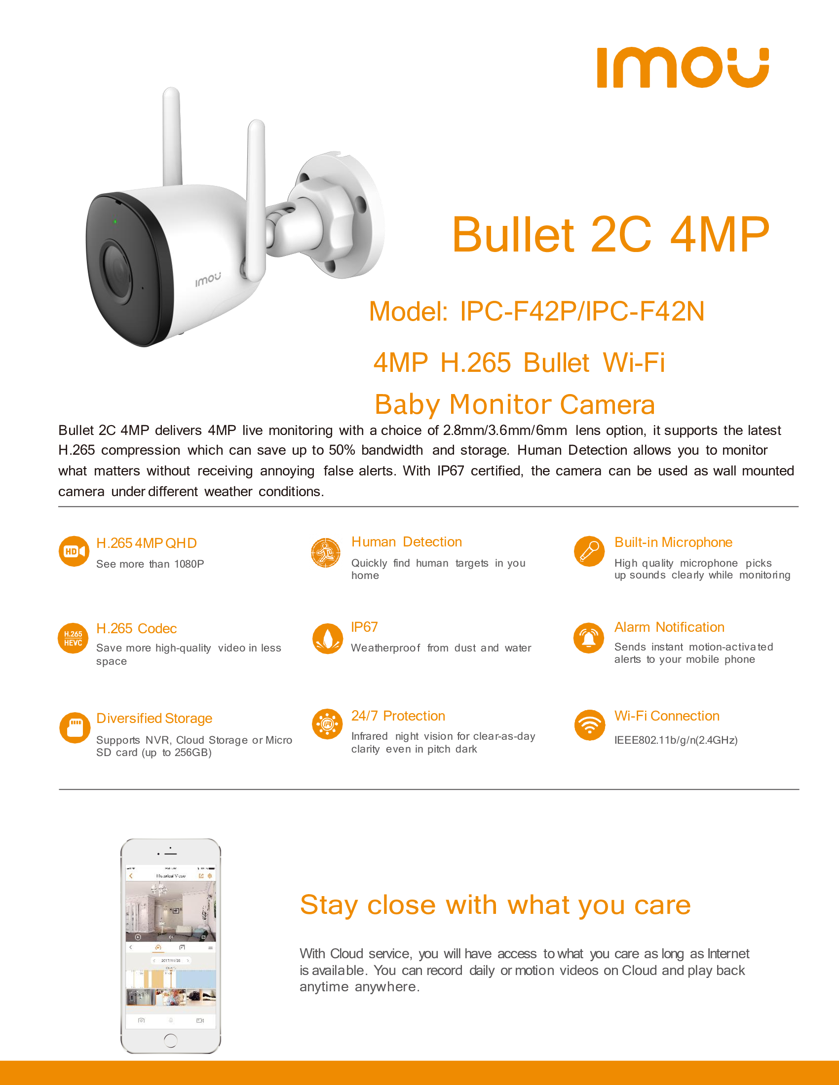 IMOU Bullet 2C 4MP