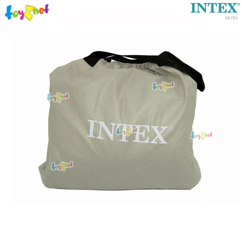 Intex QUEEN Built-in Elec. Pump Pillow Rest Classic Airbed (1.52 x 2.03 x 0.30 M.) No.66781