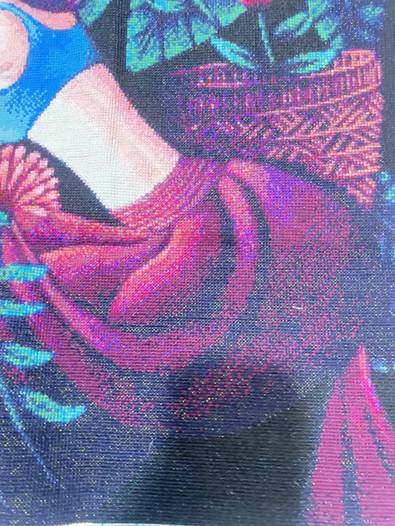 lady-1017 *พร้อมส่ง* ชุดปักครอสติช ลายสาวพื้นเมือง (ปักเต็มผืนผ้า ไม่มีเดินเส้น ผ้า11CTพิมพ์ลาย ปัก 3 เส้นเล็ก) ขนาด 61*69 ซม.ผ้าครอสติช 11CTพิมพ์ลายปักเต็มลายผ้า+ไหมคอตตอน 40 สี+ผังลาย+เข็ม