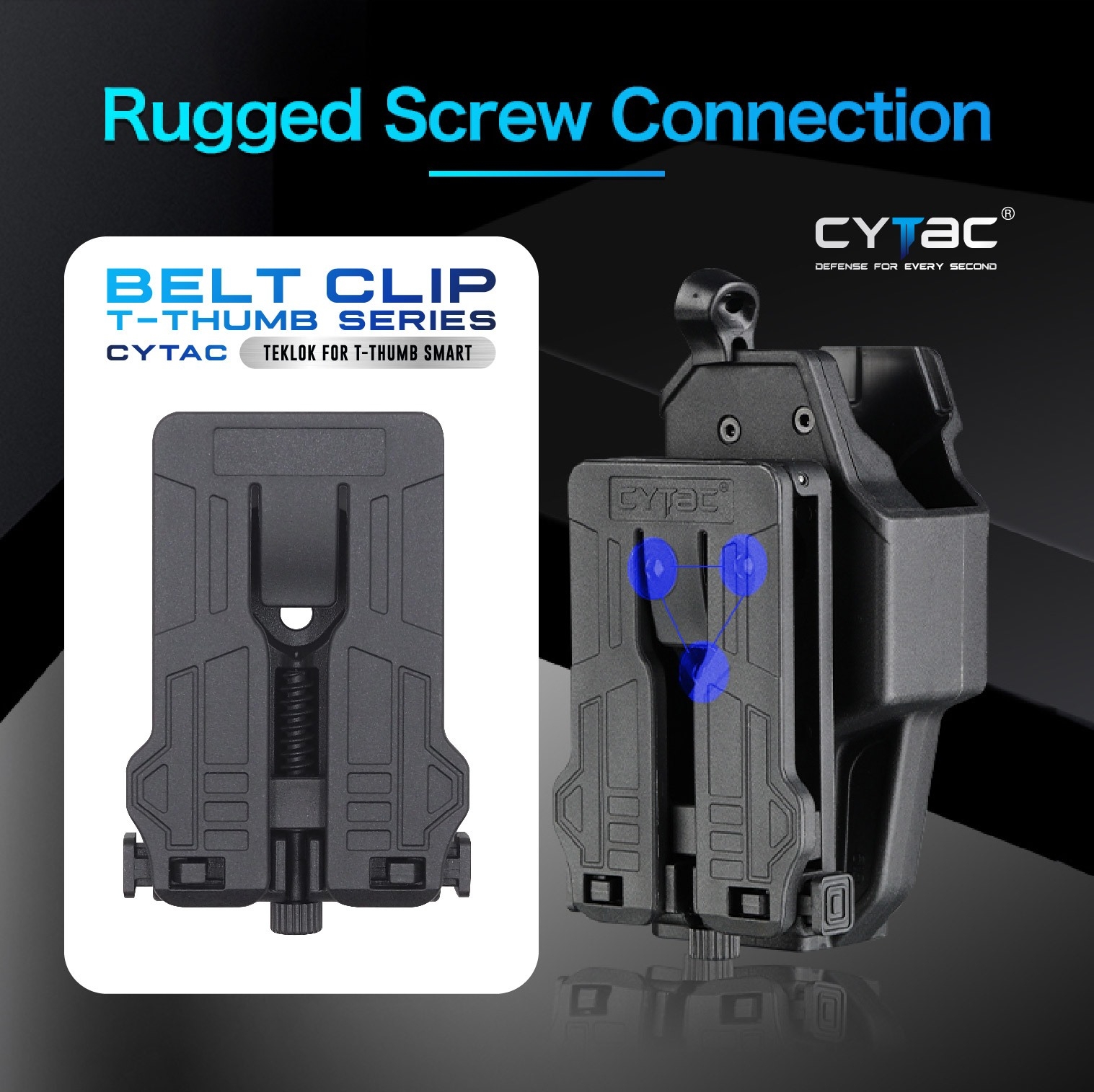 CYTAC Belt Clip T-Thumb series Cytac (CY-TBC)