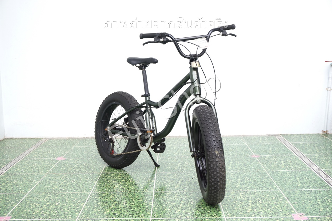 จักรยานญี่ปุ่น - ล้อ 20 นิ้ว - มีเกียร์ - อลูมิเนียม - Calle - สีเขียว [จักรยานมือสอง]
