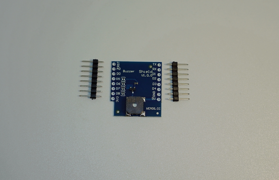 Wemos D1 – Buzzer Shield