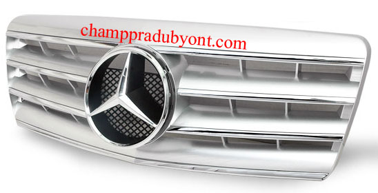 กระจังหน้า BENZ S-CLASS W140 1992-1998 เงิน ทรง CL โลโก้ใหญ่