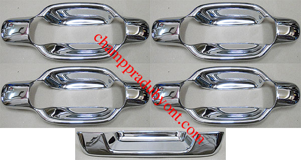 ถ้วยรองมือเปิดประตูโครเมี่ยม CHEVROLET COLORADO 04-11