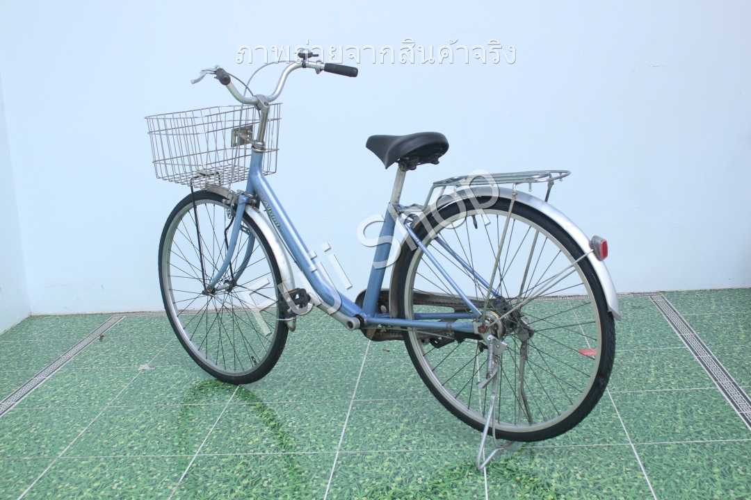 จักรยานแม่บ้านญี่ปุ่น - ล้อ 26 นิ้ว - ไม่มีเกียร์ - อลูมิเนียม - Miyata - สีม่วง [จักรยานมือสอง]