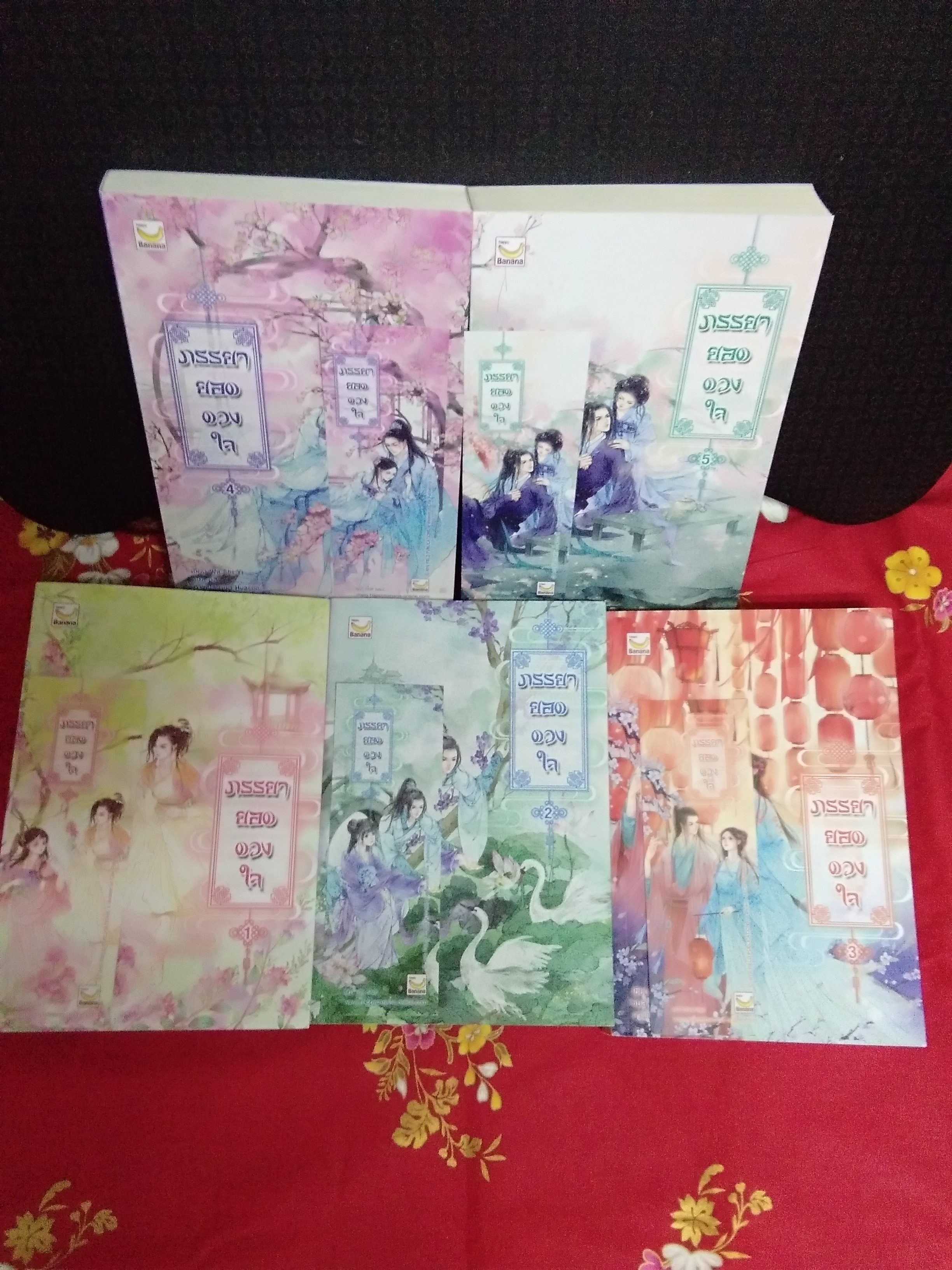 ภรรยายอดดวงใจ(5เล่มจบ)มีตำหนิตามรูป(ลด31%)/WU SHI YI/brad banana