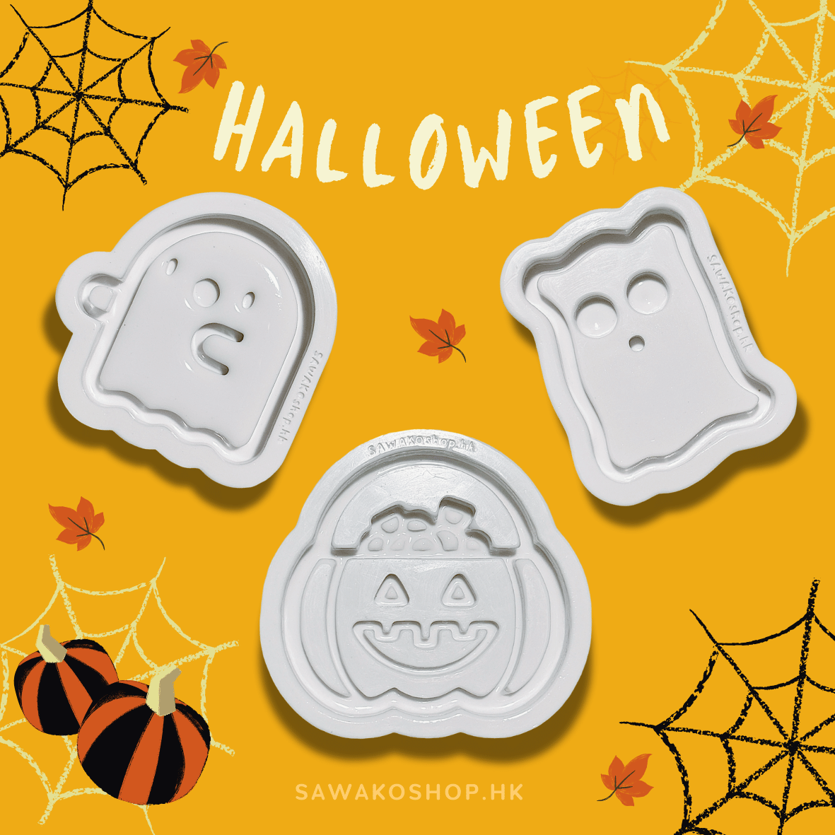 แม่พิมพ์เรซิ่น | HALLOWEEN ฮาโลวีน 🎃 [Handmade]