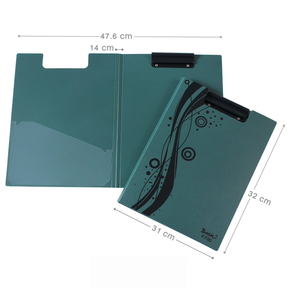Plastic Clipboard Folders A4 410Q Dark Colors