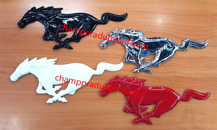 โลโก้ม้า MUSTANG ติดกระจังหน้า FORD EVEREST 2015-2017