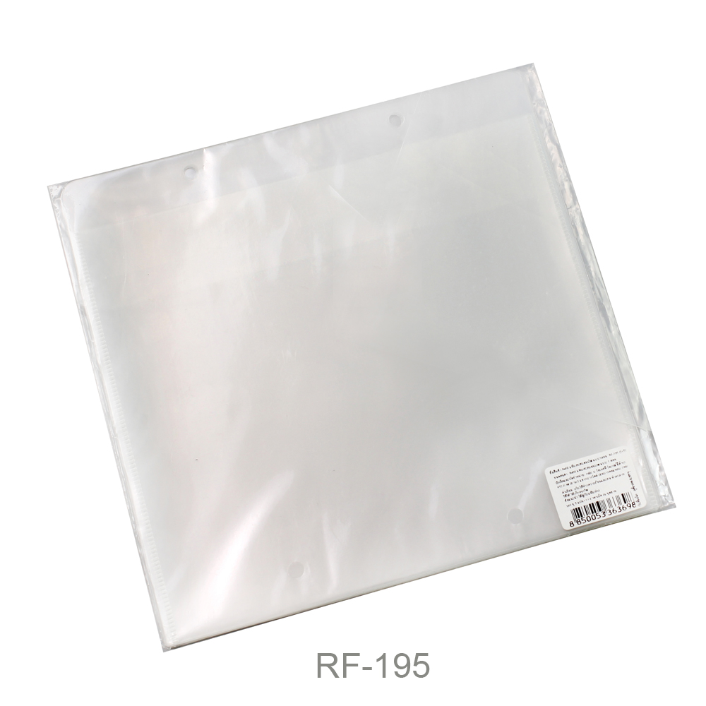 ชุดเติม ซองพลาสติก แฟ้มสะสมธนบัตร RF-195 ชุด5แผ่น