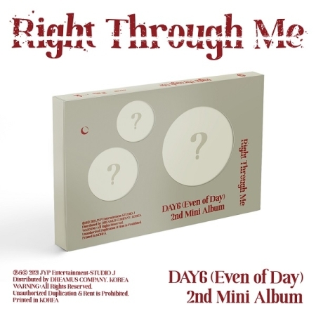 [PRE-ORDER] DAY6 (Even of Day) - 2nd Mini Album "Right Through Me"