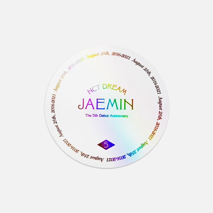 [PRE-ORDER] NCT DREAM - 5th ANNIVERSARY "Memory Aurora Glass SET"