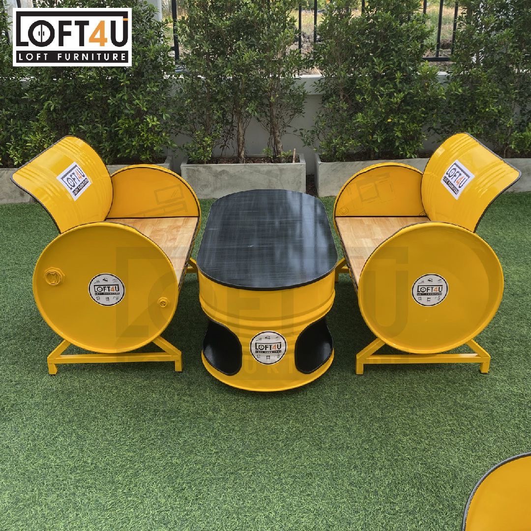 โซฟารับแขก Sofa Table Set : wooden cushion / 2-4 seats