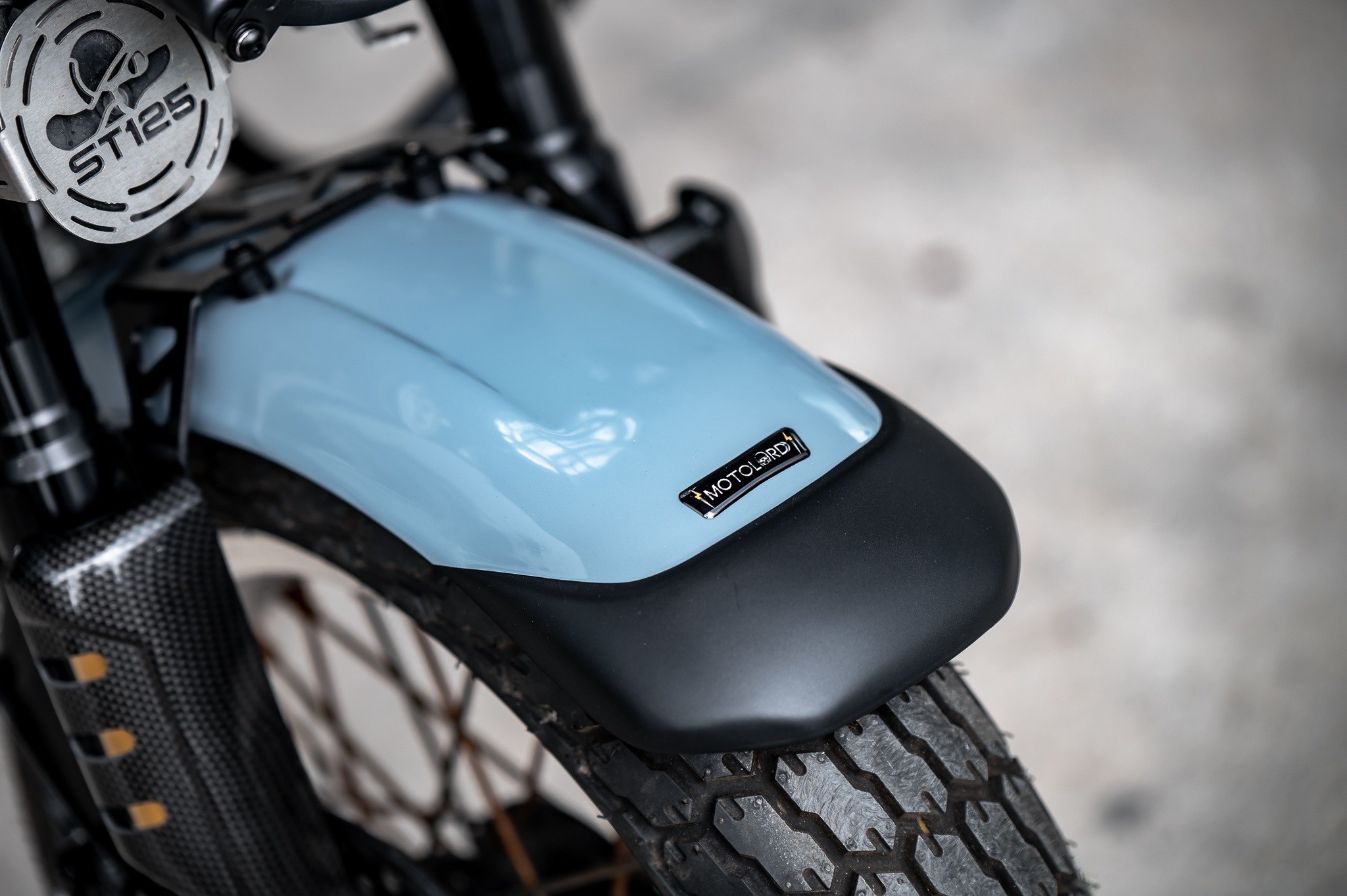 Dax125 บังโคลนหน้าทรงต่ำ V2 motolordd 2500฿