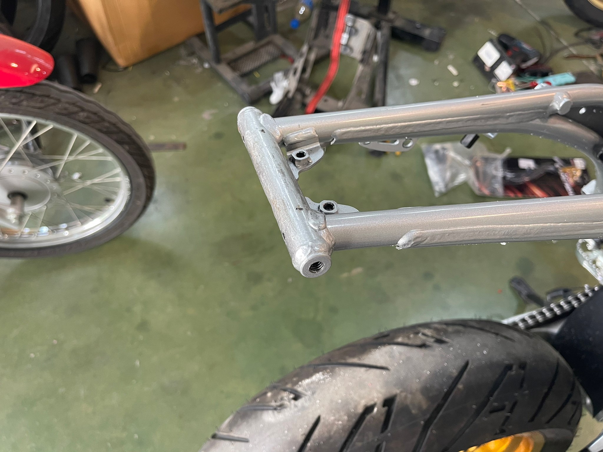 ชุดเซ็ทแผ่นปิดท้าย CRF300L MOTOZAAA พัอมท้ายสั้น Under Tray Tail CRF300L combo set 3900฿