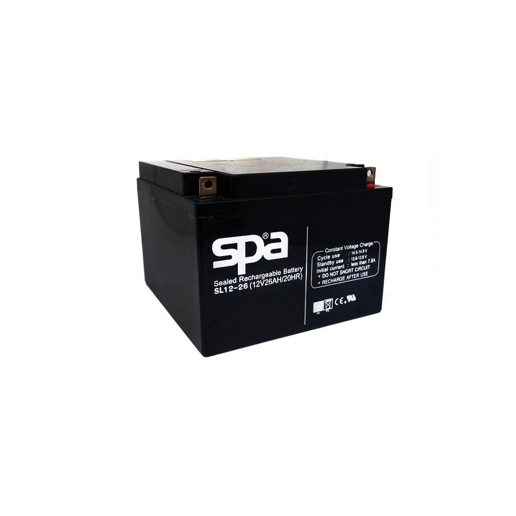 SPA แบตเตอรี่สำรองไฟ 12V 26Ah