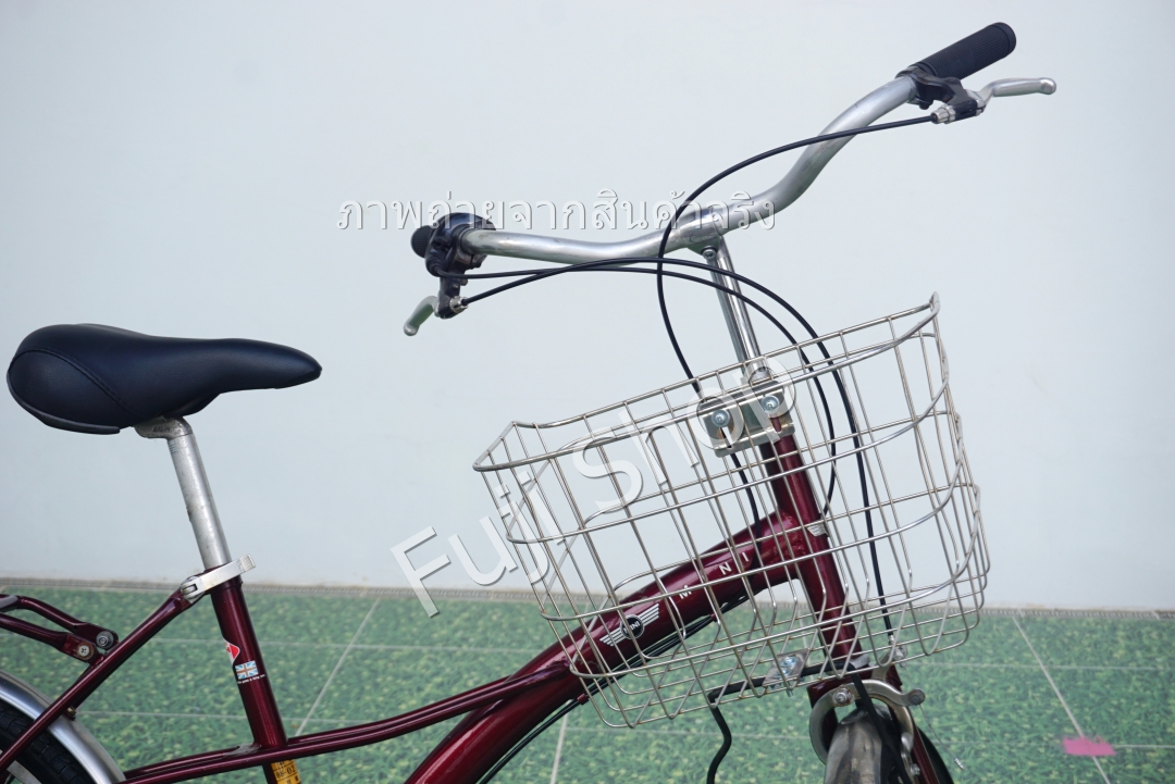 จักรยานญี่ปุ่น - ล้อ 20 นิ้ว - มีเกียร์ - Mini Cooper - สีแดง [จักรยานมือสอง]