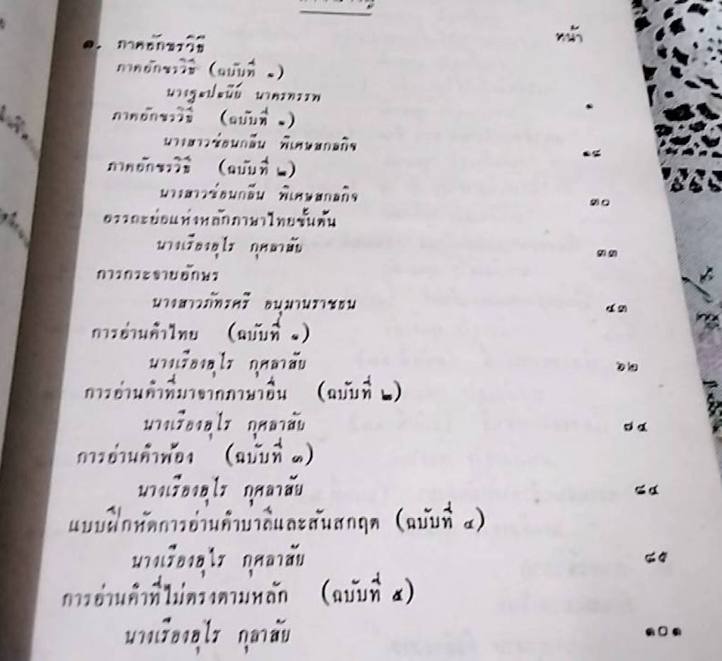 คำบรรยาย ภาษาไทยขั้นต้น ของชุมนุมภาษาไทย ของคุรุสภา