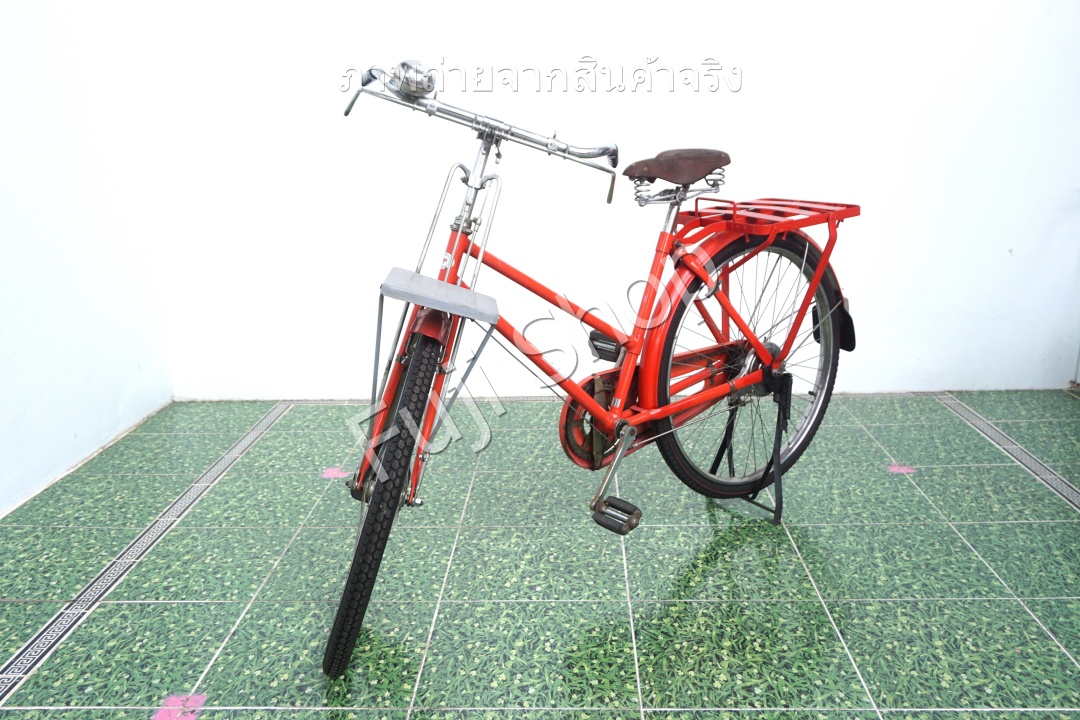 จักรยานไปรษณีย์ญี่ปุ่น - ล้อ 26 นิ้ว - ไม่มีเกียร์ - สีส้ม [จักรยานมือสอง]