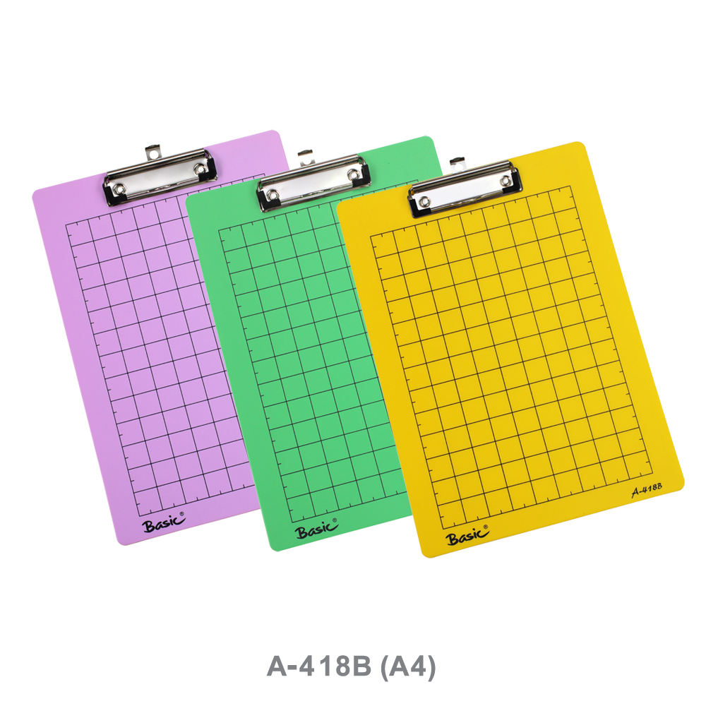 Plastic Clipboards A4 A-418