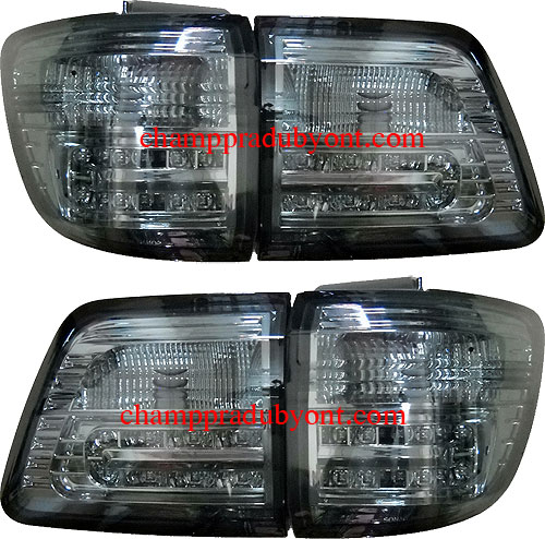 ไฟท้าย TOYOTA FORTUNER 05-11 SMOKE LED (V.2)