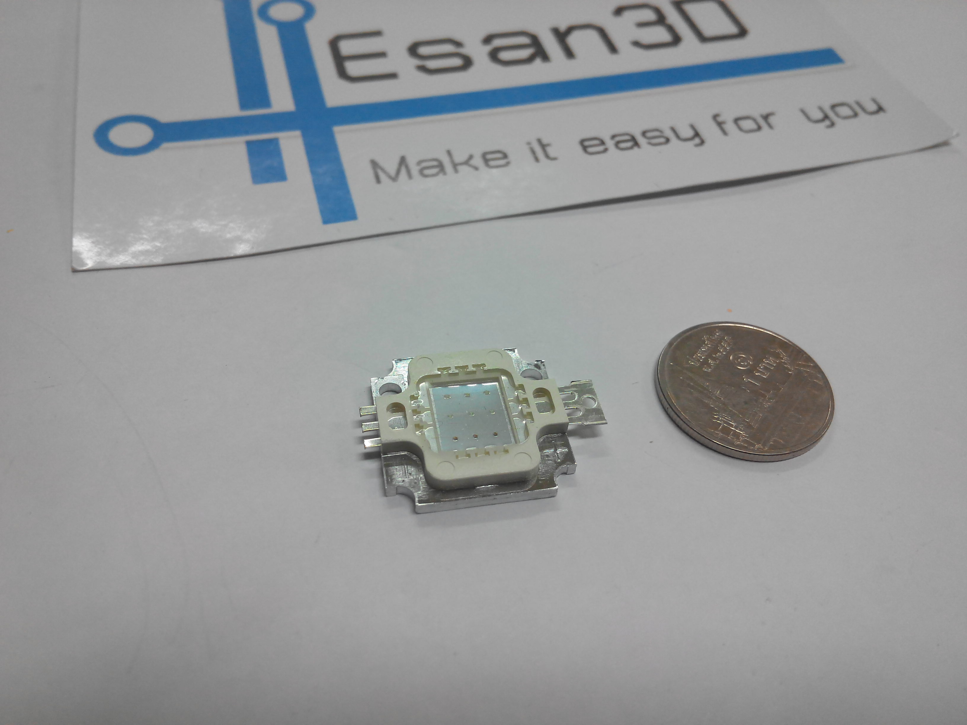 10W High power LED RGB แรงดัน 6-12V อัตราความสว่าง 460-625LM