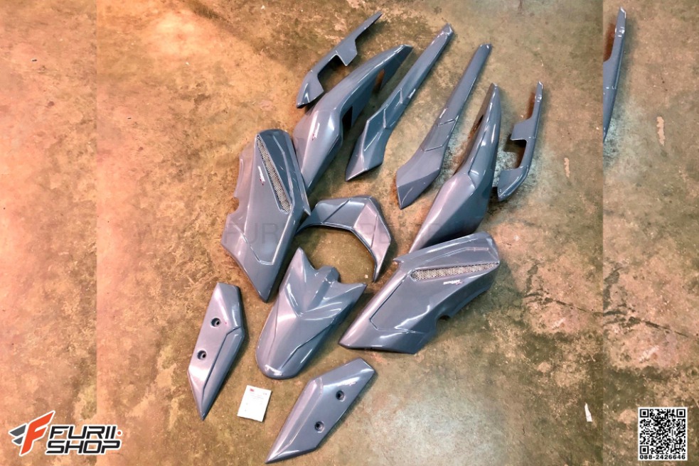 ชุดแต่ง MOTOZAA YAMAHA X-MAX 300 12ชิ้นแบบมีไฟ ราคา8900