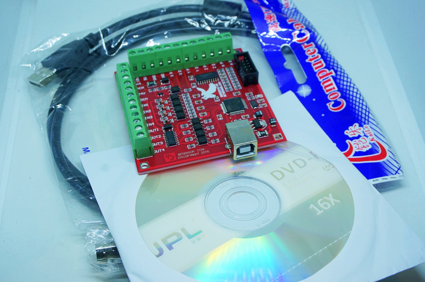 4 Axis CNC USB MACH3 100Khz Breakout Board