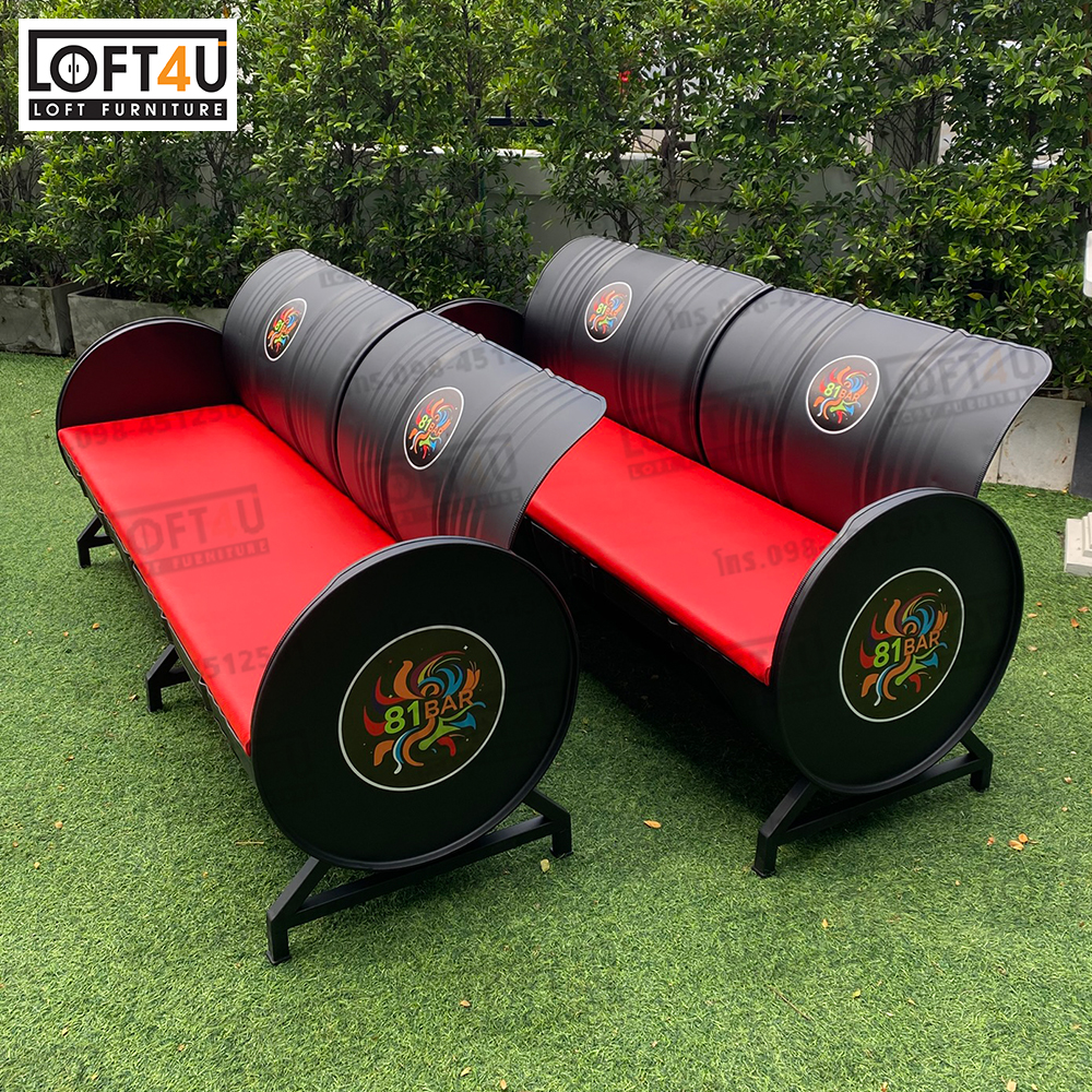 Long Sofa : โซฟายาวถัง200ลิตร (1ตัว)