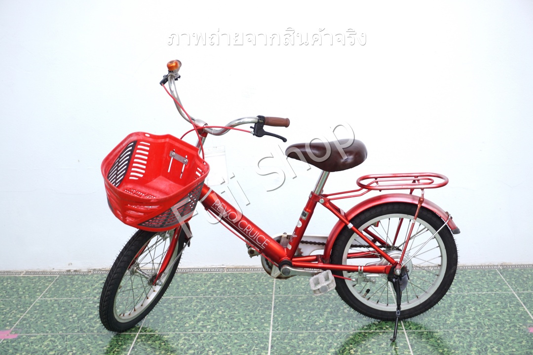จักรยานเด็กญี่ปุ่น - ล้อ 16 นิ้ว - ไม่มีเกียร์ - สีแดง [จักรยานมือสอง]