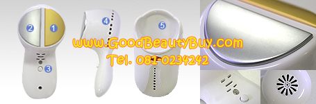 เครื่องนวดหน้าร้อนเย็น เครื่องนวดหน้า อัลตร้าโซนิค ร้อนเย็น SPA Beauty Transmit Cold & Hot (XD-206)