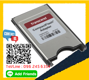 [ขาย จำหน่าย ราคา] TransCend PCMCIA CF ADAPTER (Compact Flash Adapter) Type I