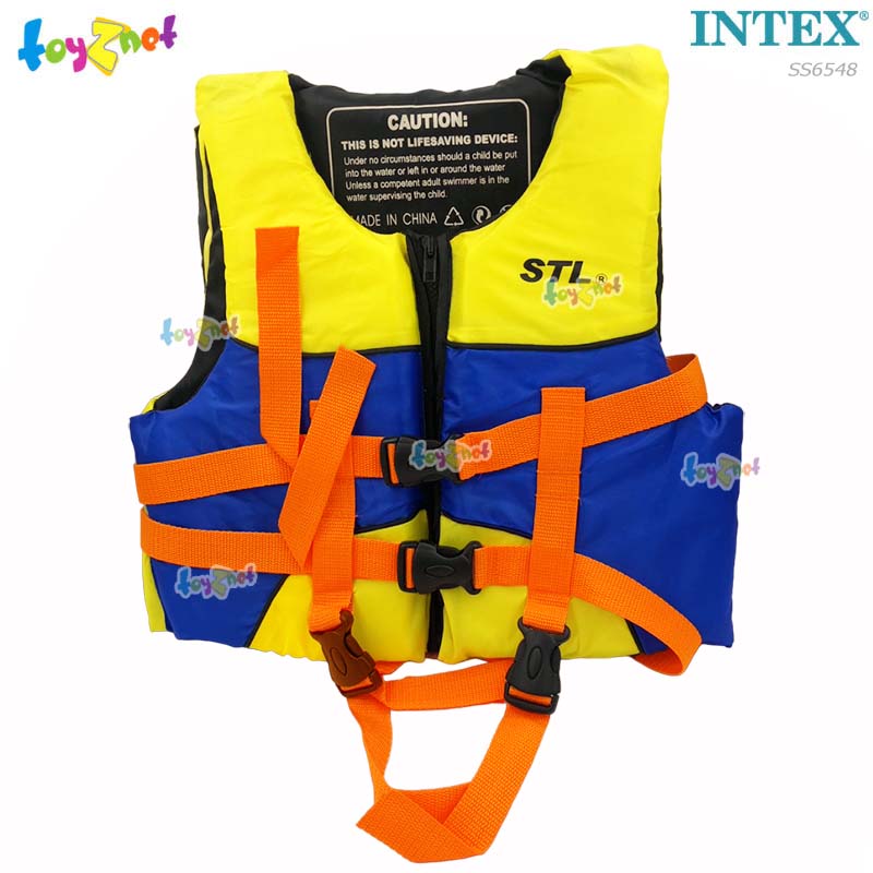 Kid's Swim Vest (Foam) Yellow M-Sized no.SS6548