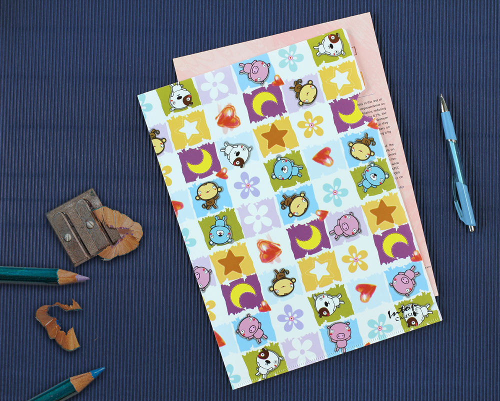 แฟ้มซอง A4 พิมพ์ลาย My Story