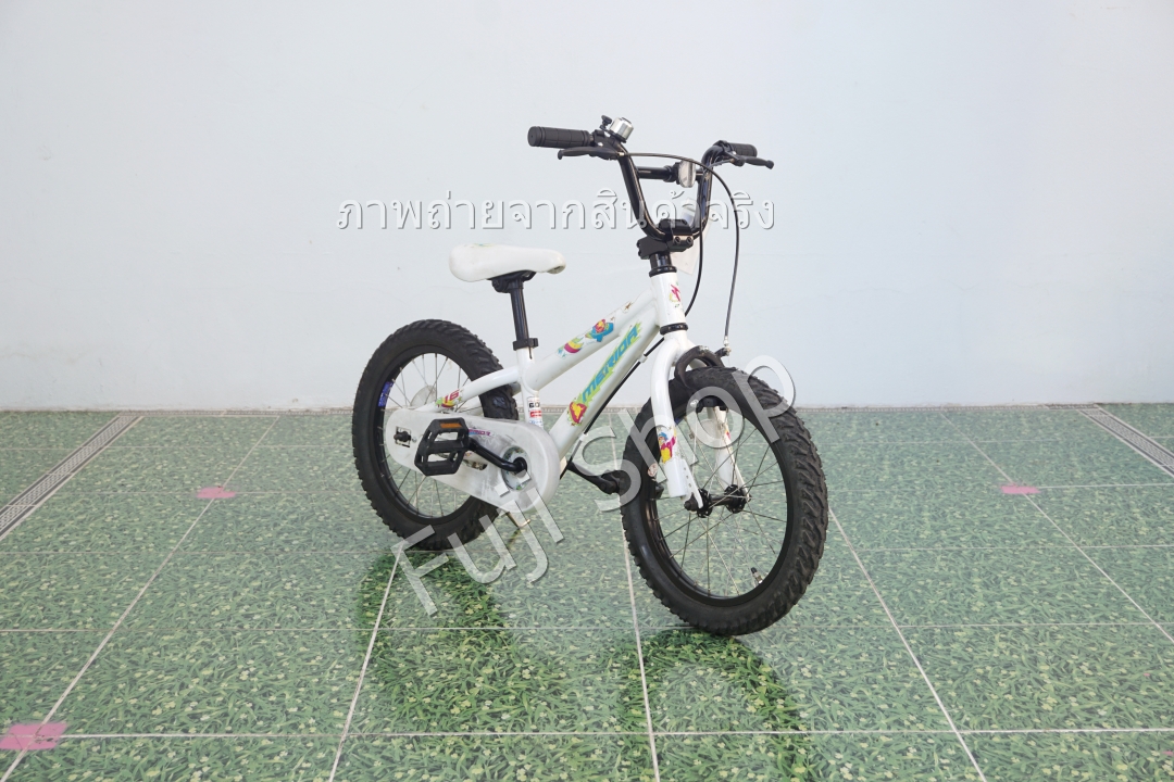 จักรยานเด็กญี่ปุ่น - ล้อ 16 นิ้ว - ไม่มีเกียร์ - อลูมิเนียม - Merida - สีขาว [จักรยานมือสอง]