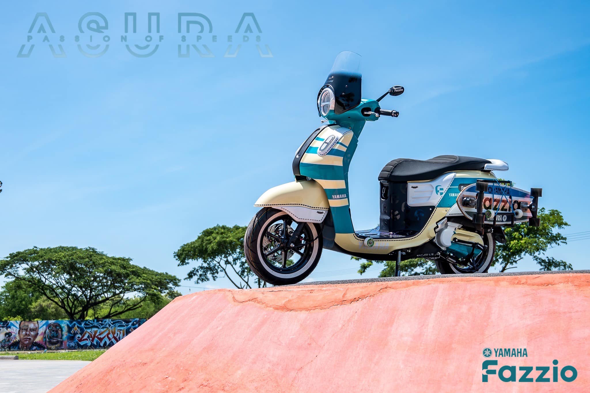 ของแต่ง YAMAHA FAZZIO (ชุดสีครอบ+รวมแร็คข้าง ราคาเริ่มต้น 11,940บาท)