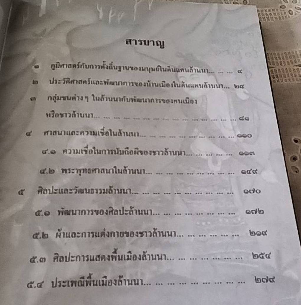 ล้านนา สิ่งแวดล้อม และวัฒนธรรม